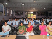 Meditation Class at IPEM, Ghaziabad